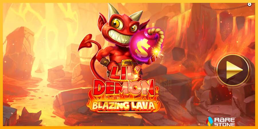 Lil Demon Blazing Lava macchina da gioco per soldi, immagine 1