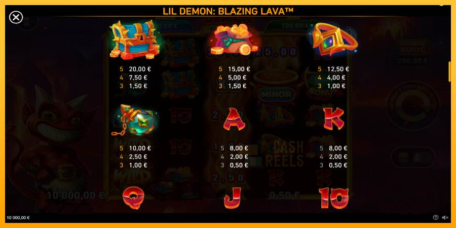 Lil Demon Blazing Lava macchina da gioco per soldi, immagine 5