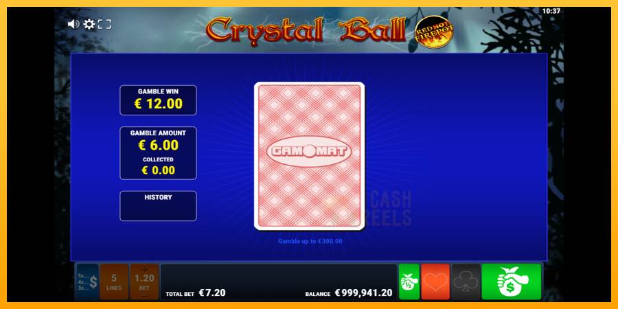 Crystal Ball Red Hot Firepot macchina da gioco per soldi, immagine 4