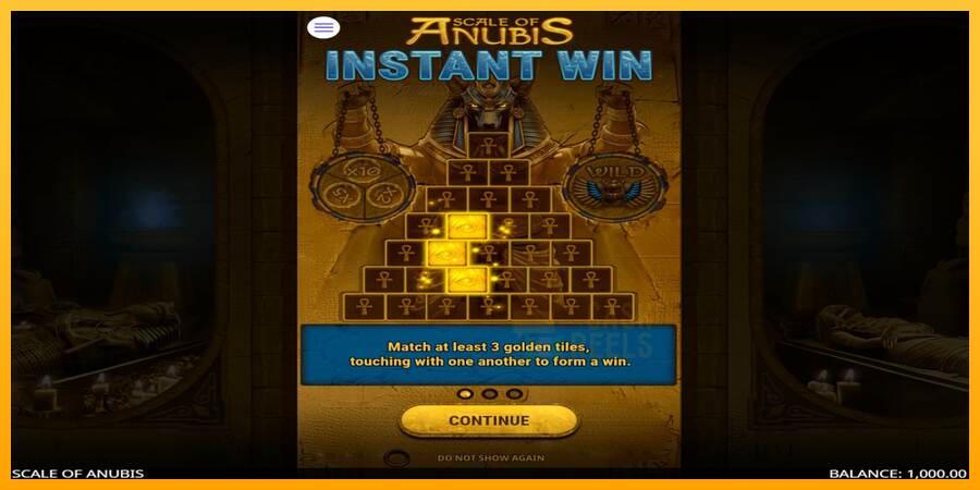 Scale of Anubis macchina da gioco per soldi, immagine 1