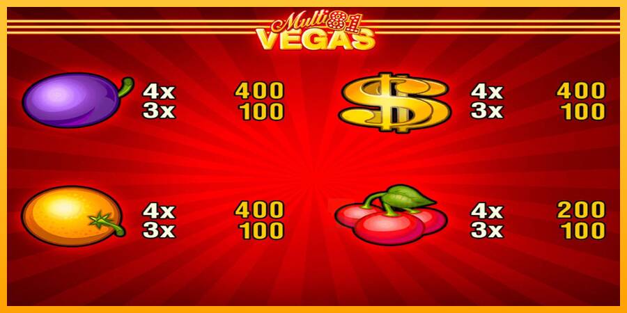 Multi Vegas 81 macchina da gioco per soldi, immagine 3