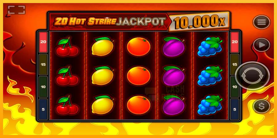 20 Hot Strike Jackpot macchina da gioco per soldi, immagine 1