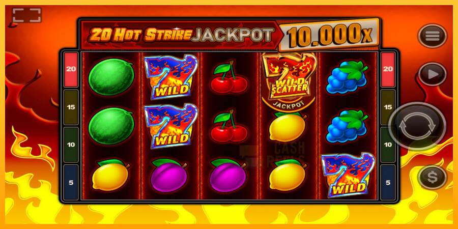 20 Hot Strike Jackpot macchina da gioco per soldi, immagine 2