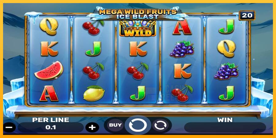 Mega Wild Fruits - Ice Blast macchina da gioco per soldi, immagine 1