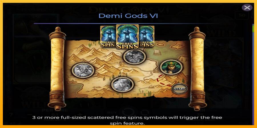 Demi Gods 6 macchina da gioco per soldi, immagine 4