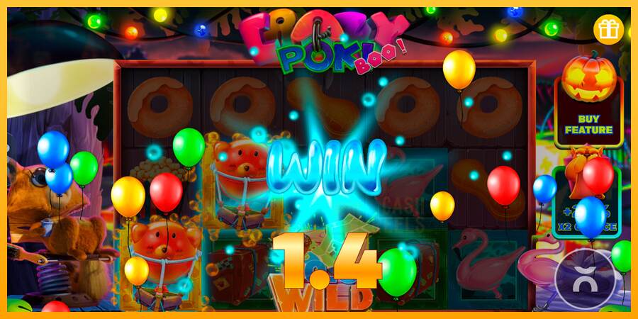 Crazy Poki Boo! macchina da gioco per soldi, immagine 4