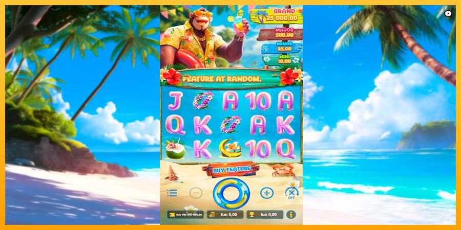 Surf Monkey macchina da gioco per soldi, immagine 1