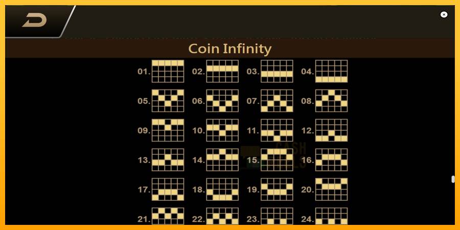 Coin Infinity Surge Reel macchina da gioco per soldi, immagine 7