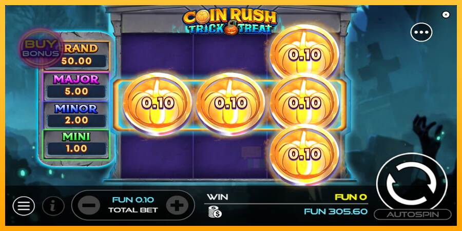 Coin Rush: Trick o Treat macchina da gioco per soldi, immagine 3