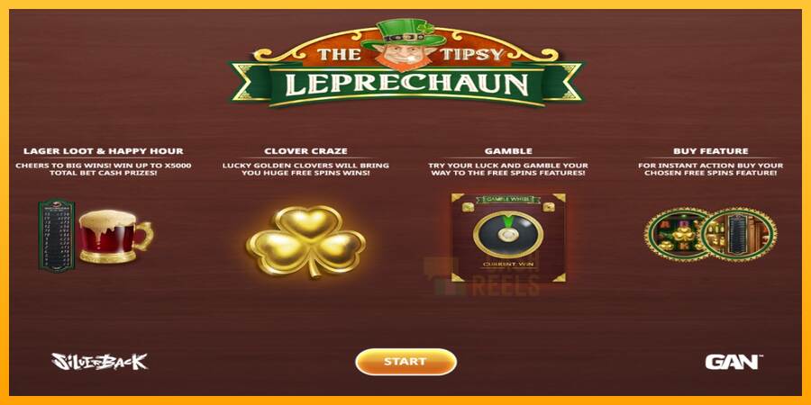 The Tipsy Leprechaun macchina da gioco per soldi, immagine 1