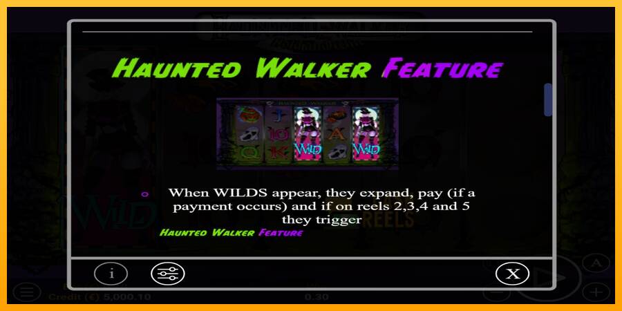 Haunted Walker 2 macchina da gioco per soldi, immagine 5