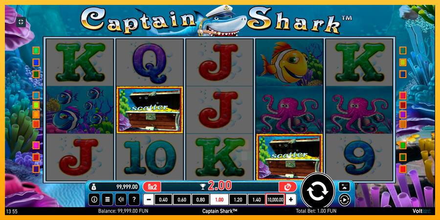 Captain Shark macchina da gioco per soldi, immagine 3