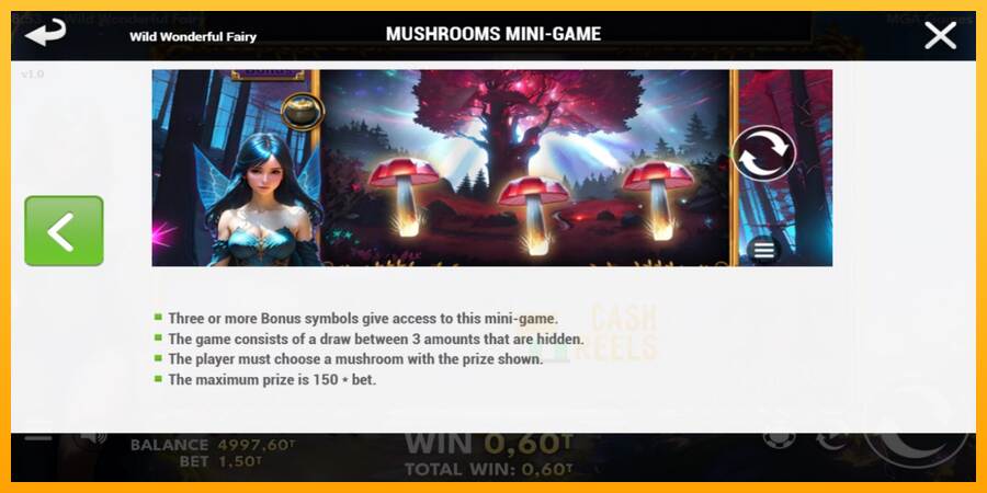 Wild Wonderful Fairy macchina da gioco per soldi, immagine 7