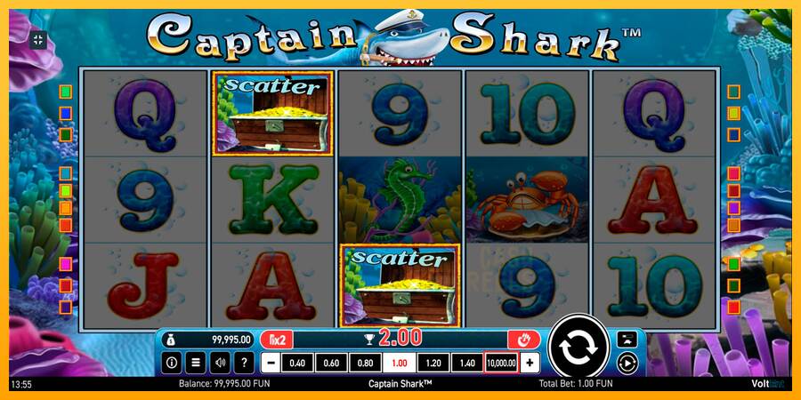 Captain Shark macchina da gioco per soldi, immagine 4