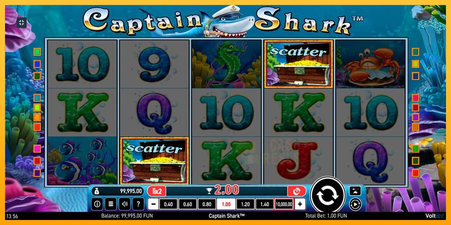 Captain Shark macchina da gioco per soldi, immagine 5