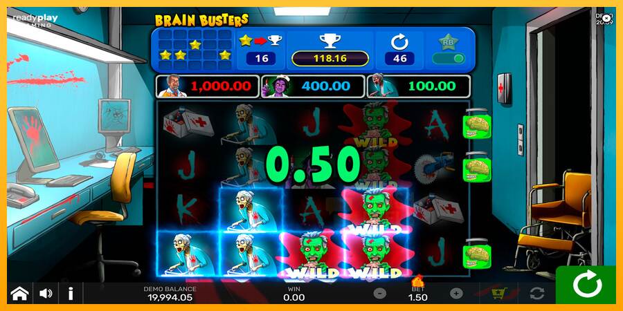 Brain Busters macchina da gioco per soldi, immagine 3