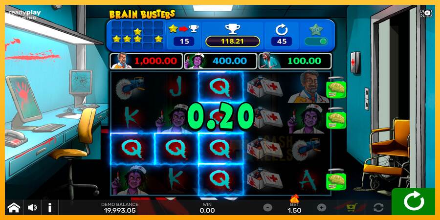 Brain Busters macchina da gioco per soldi, immagine 4