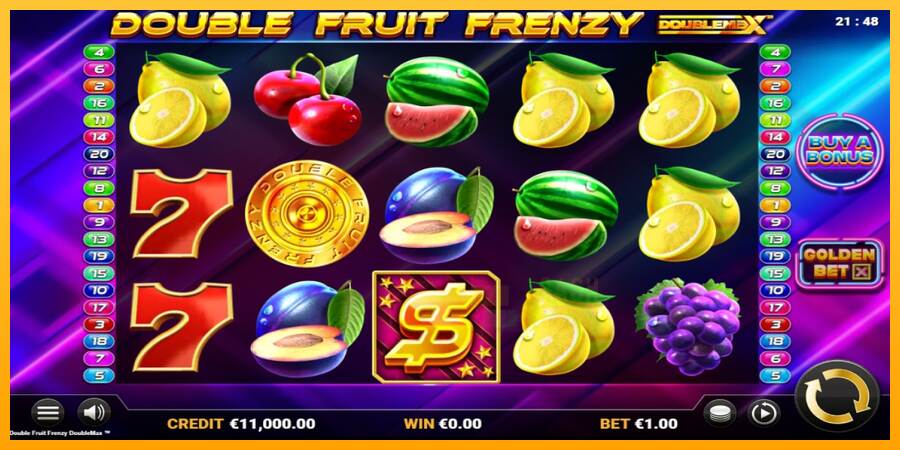 Double Fruit Frenzy DoubleMax macchina da gioco per soldi, immagine 1