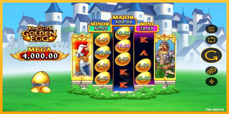 Knights of the Golden Egg macchina da gioco per soldi, immagine 2