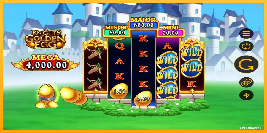 Knights of the Golden Egg macchina da gioco per soldi, immagine 3