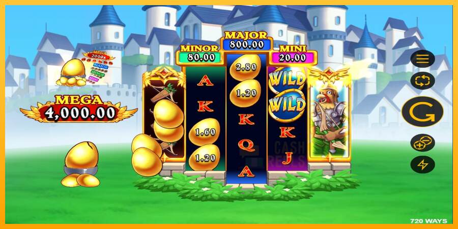 Knights of the Golden Egg macchina da gioco per soldi, immagine 4