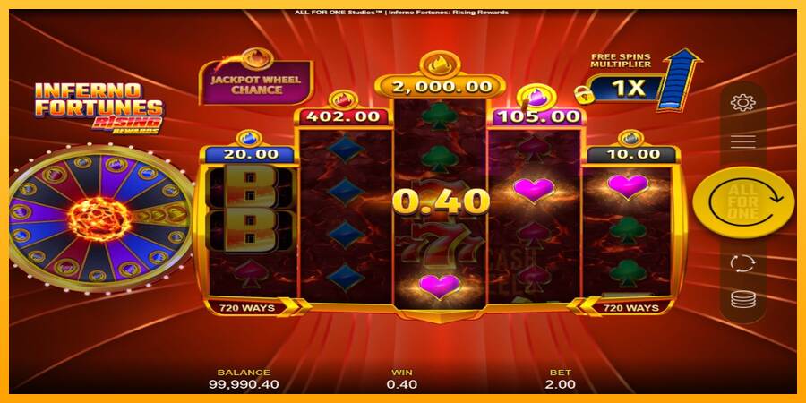 Inferno Fortunes: Rising Rewards macchina da gioco per soldi, immagine 3