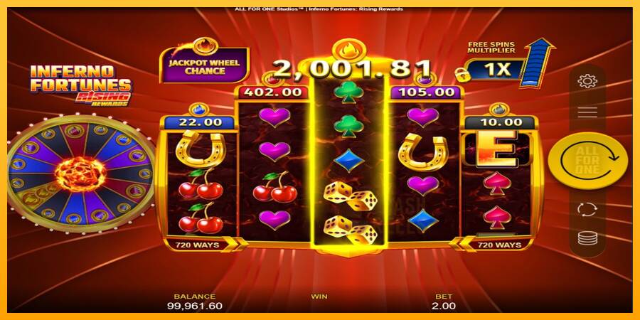 Inferno Fortunes: Rising Rewards macchina da gioco per soldi, immagine 4