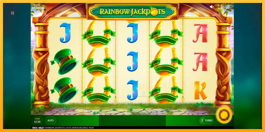 Rainbow Jackpots macchina da gioco per soldi, immagine 1