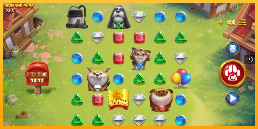 Diamond Pups macchina da gioco per soldi, immagine 1