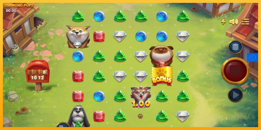 Diamond Pups macchina da gioco per soldi, immagine 3