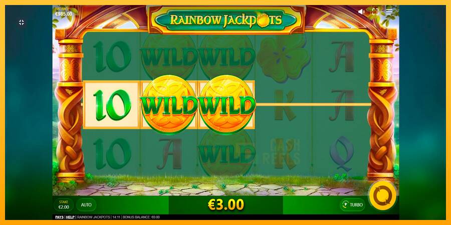 Rainbow Jackpots macchina da gioco per soldi, immagine 3