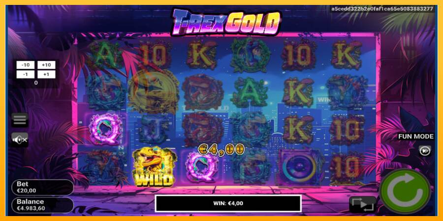 T-Rex Gold macchina da gioco per soldi, immagine 4