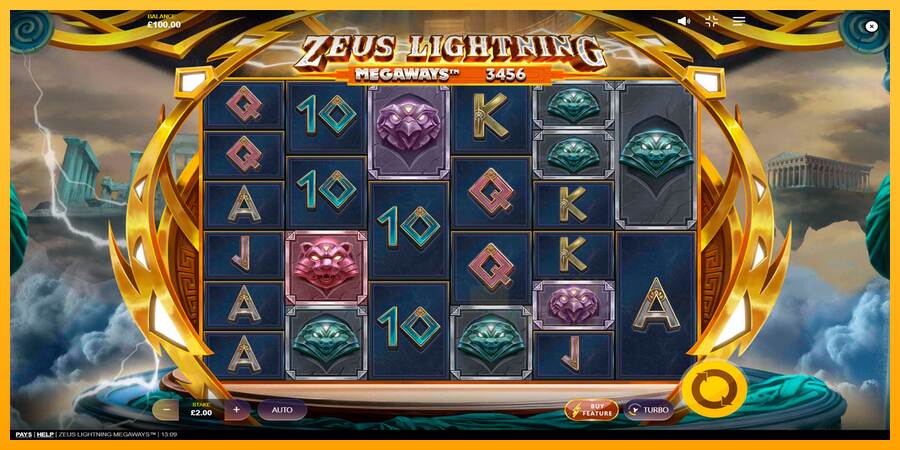 Zeus Lightning Megaways macchina da gioco per soldi, immagine 1