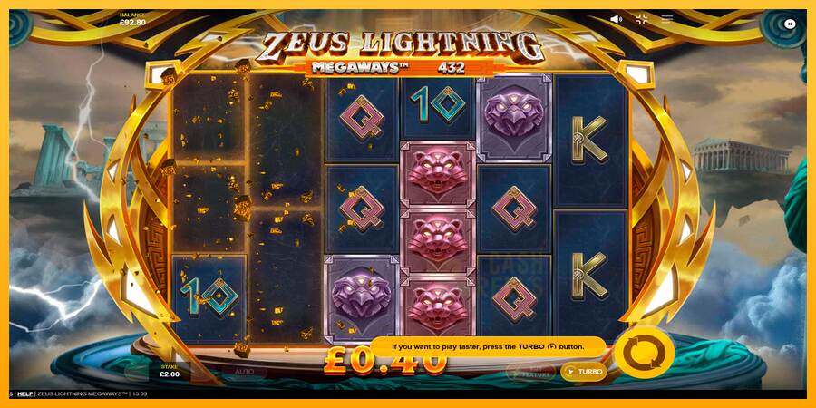 Zeus Lightning Megaways macchina da gioco per soldi, immagine 3