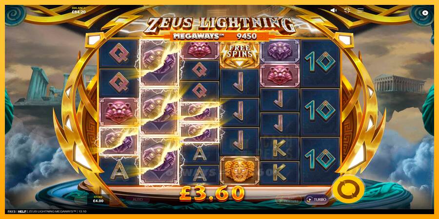 Zeus Lightning Megaways macchina da gioco per soldi, immagine 5