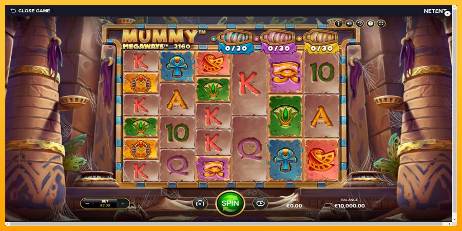 Mummy Megaways macchina da gioco per soldi, immagine 1