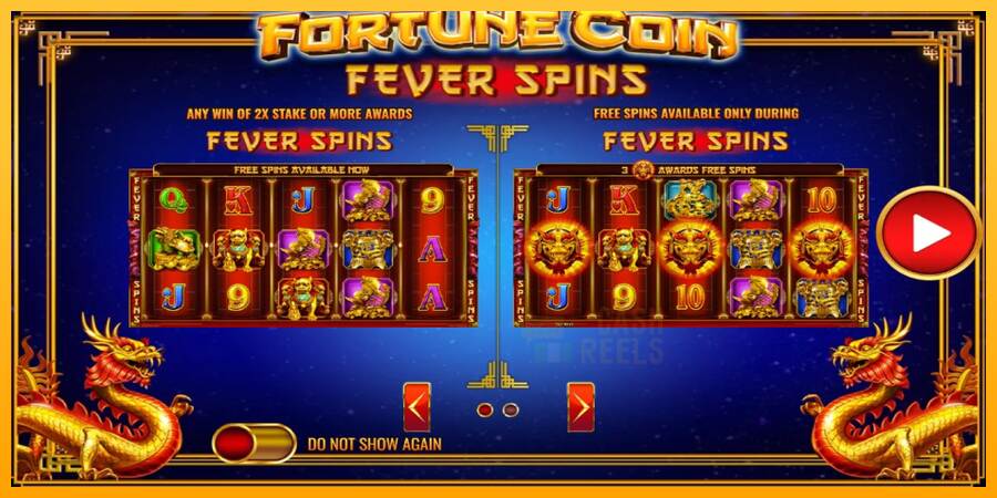 Fortune Coin Fever Spins macchina da gioco per soldi, immagine 3