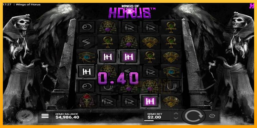 Wings of Horus macchina da gioco per soldi, immagine 2