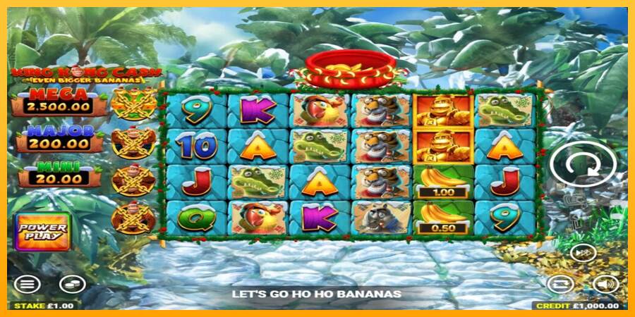 King Kong Cash Even Bigger Bananas Power Play macchina da gioco per soldi, immagine 2