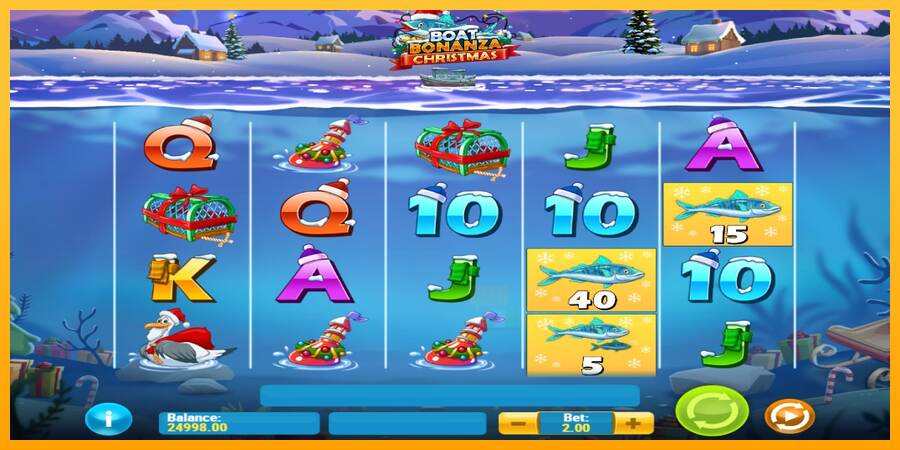 Boat Bonanza Christmas macchina da gioco per soldi, immagine 2