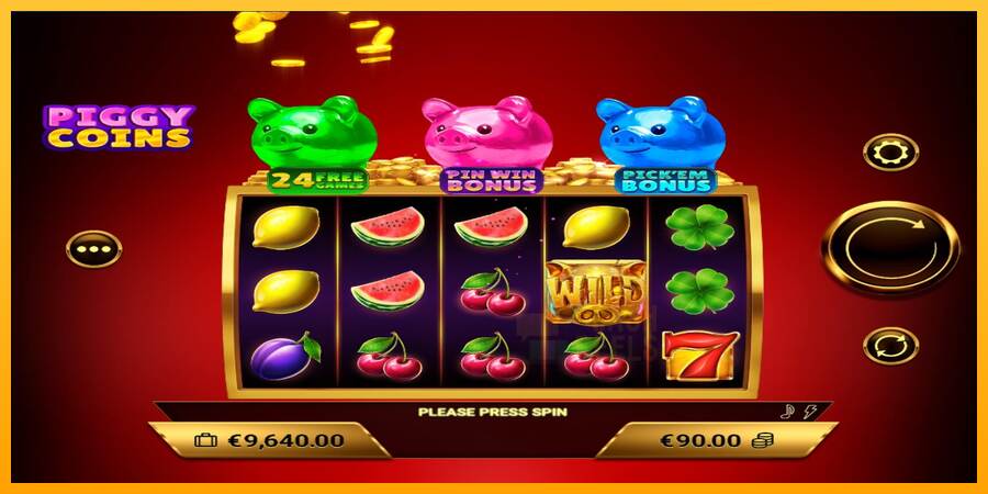 Piggy Coins macchina da gioco per soldi, immagine 2