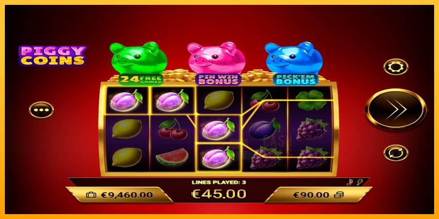 Piggy Coins macchina da gioco per soldi, immagine 3