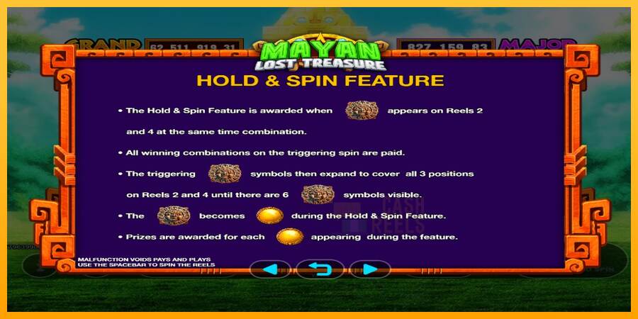 Mayan Lost Treasure macchina da gioco per soldi, immagine 5