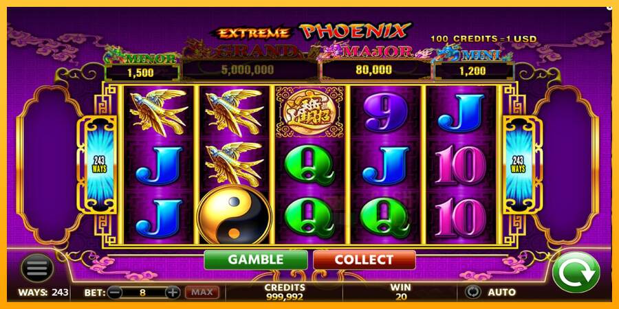 Extreme Phoenix macchina da gioco per soldi, immagine 1