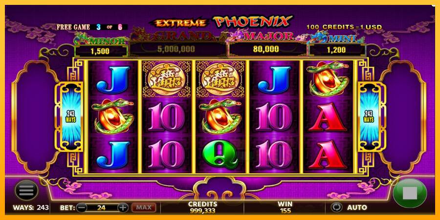 Extreme Phoenix macchina da gioco per soldi, immagine 6