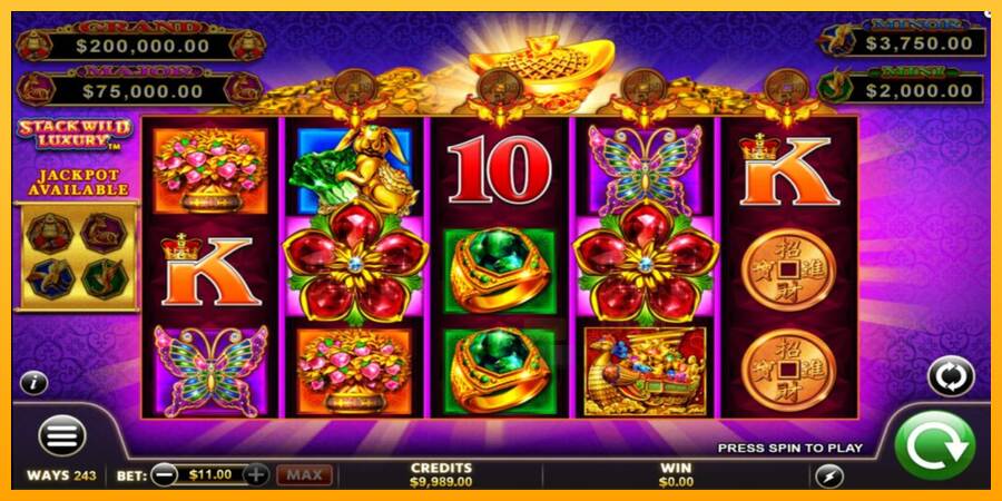 Fu Lai Cai Lai Stack Wild Luxury macchina da gioco per soldi, immagine 2