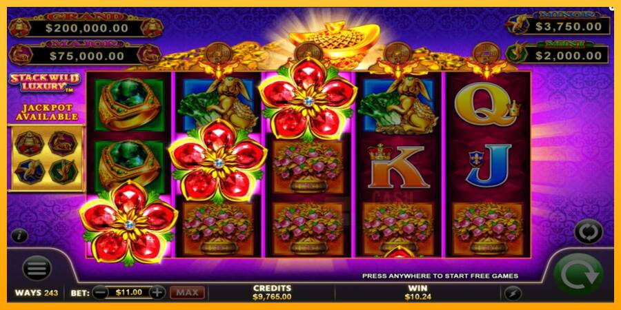 Fu Lai Cai Lai Stack Wild Luxury macchina da gioco per soldi, immagine 3