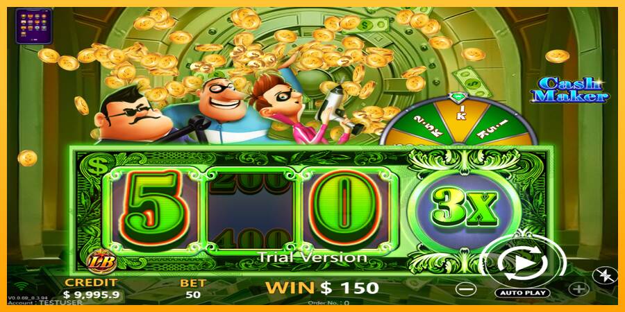 Cash Maker macchina da gioco per soldi, immagine 5