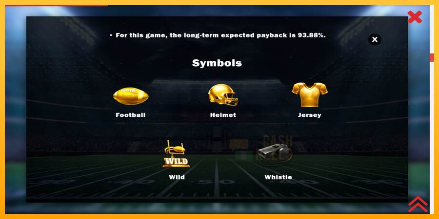 Touchdown Treasures macchina da gioco per soldi, immagine 7