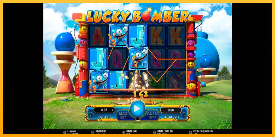 Lucky Bomber macchina da gioco per soldi, immagine 2